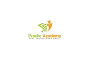 Practic Academy Logo Template