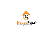 House Repair Logo Template