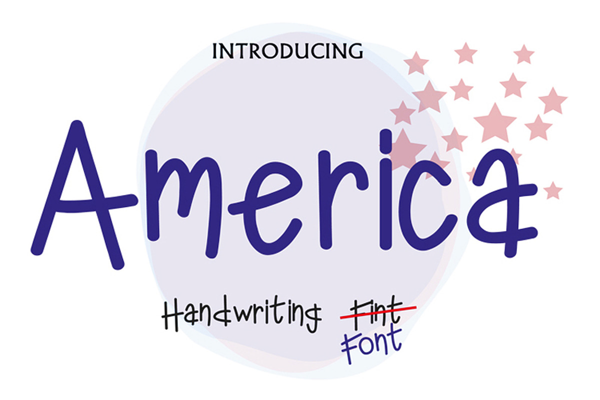 America in Display Fonts - product preview 8