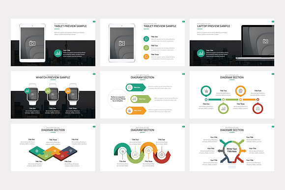 Highland Marketing Google Slides in Google Slides Templates - product preview 4