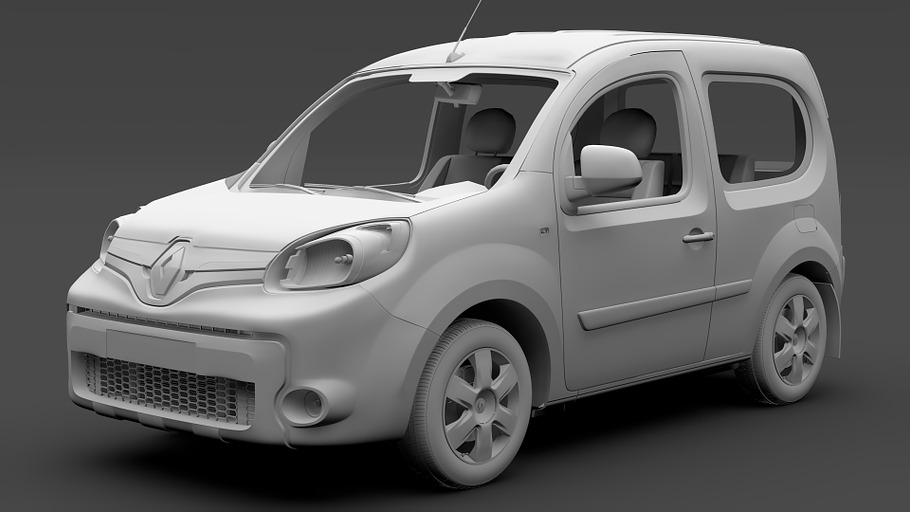 Renault Kangoo Combi L1 2017 in Vehicles - product preview 21
