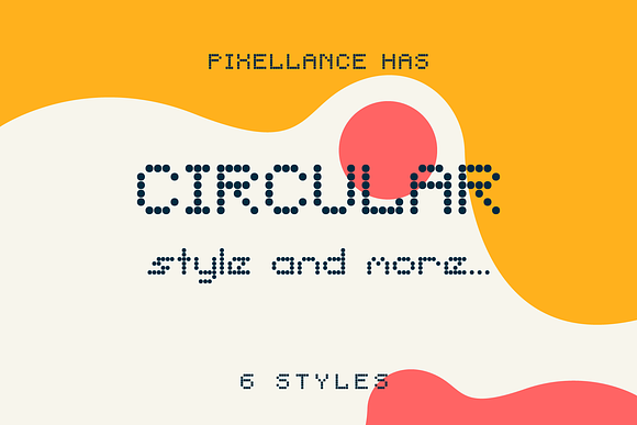 Pixellance (6 Styles) in Fonts - product preview 8