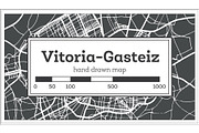 Vitoria Gasteiz Spain City Map