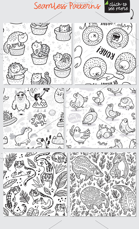 Creative Coloring Pages #3 in Patterns - product preview 2