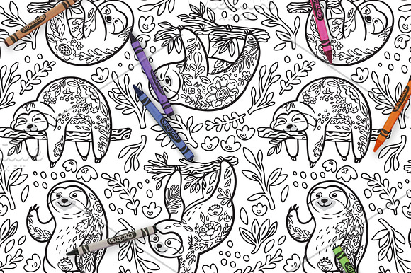 Creative Coloring Pages #3 in Patterns - product preview 6