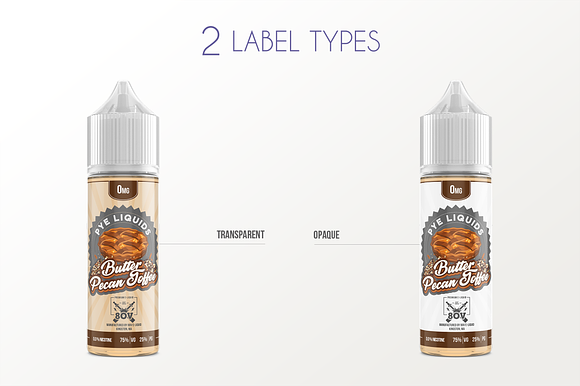 eLiquid Bottle Mockup v. 50ml-A Plus in Product Mockups - product preview 4