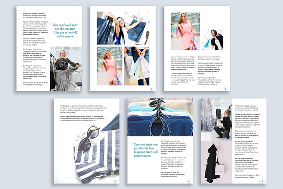 ebook Template with Canva in Magazine Templates - product preview 5