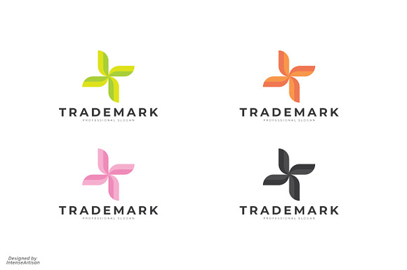 Flower Mill Logo in Logo Templates - product preview 1