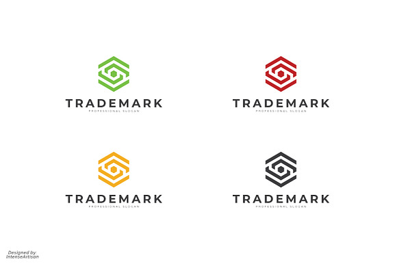 Security Hexagon Logo in Logo Templates - product preview 1
