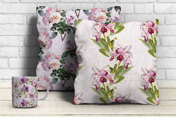 Delicate Vintage flowers pattern in Patterns - product preview 5
