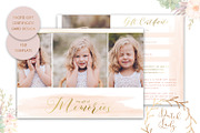 PSD Photo Gift Card Template #37