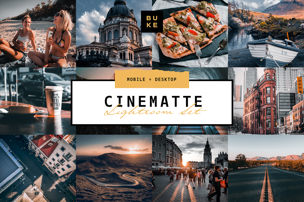 4 Cinematic Lightroom Presets Pack in Add-Ons - product preview 8