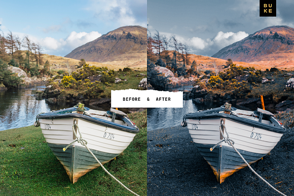 4 Cinematic Lightroom Presets Pack in Add-Ons - product preview 2