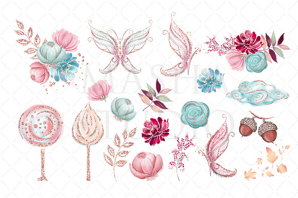 LITTLE MISS FALL Clipart in Illustrations - product preview 2