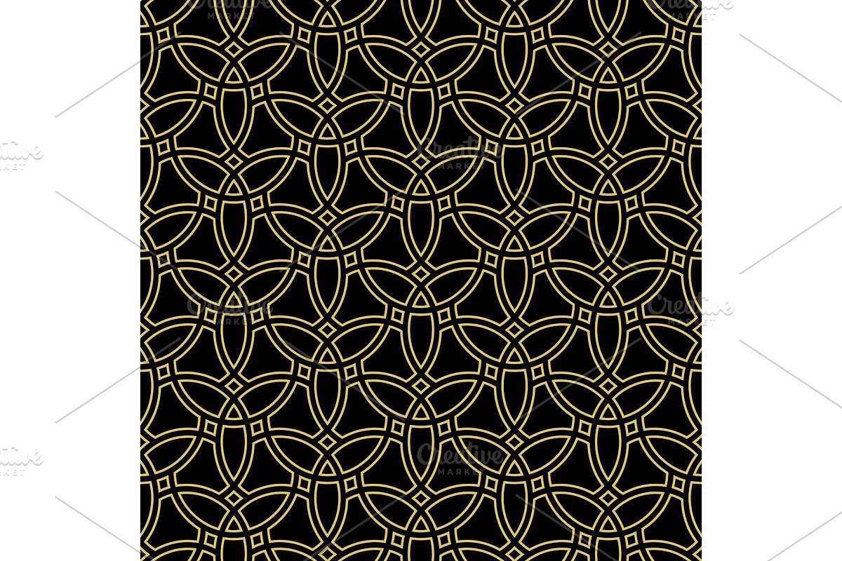 Seamless Vector Pattern in Arabian in Patterns - product preview 8