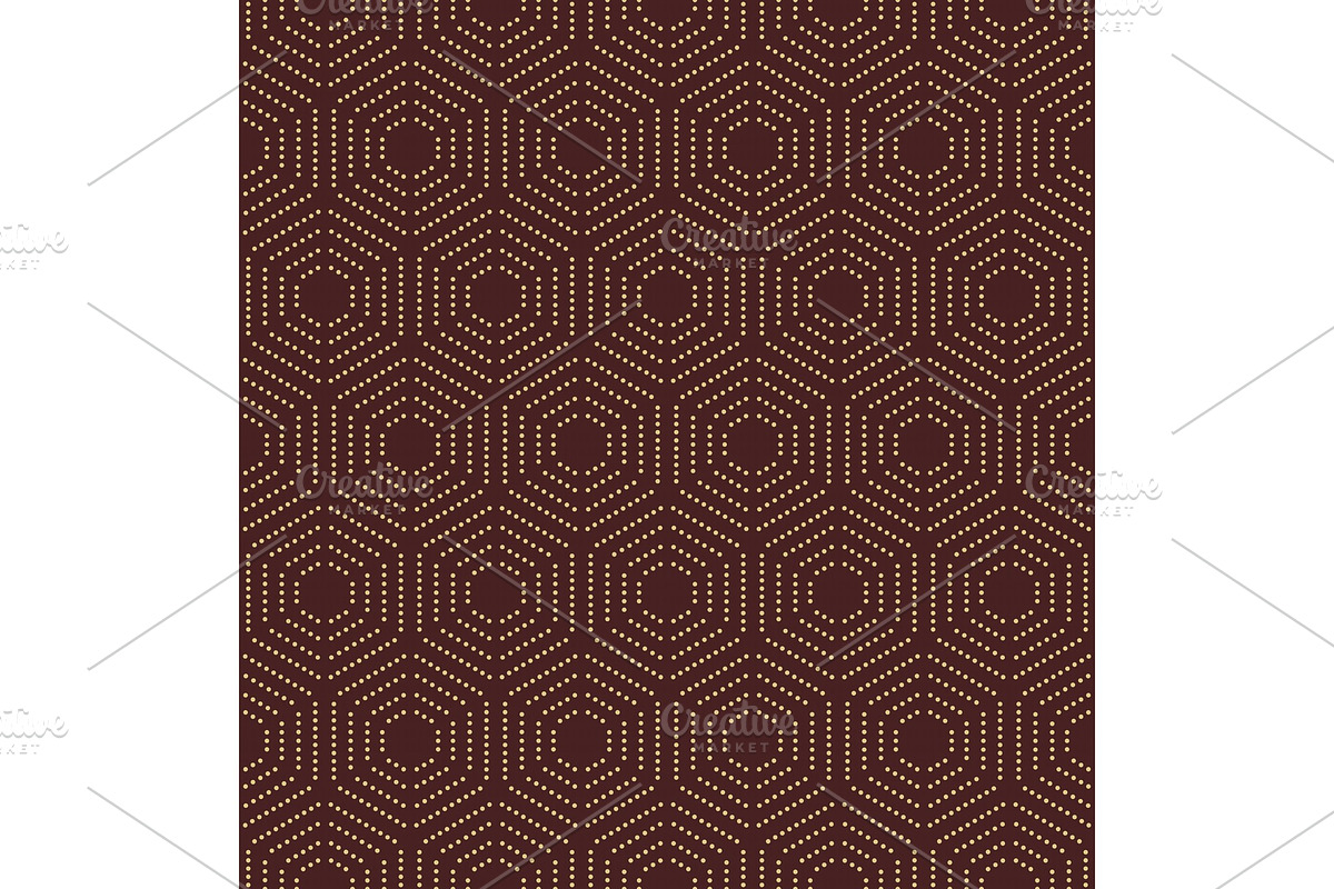 Modern Vector Seamless Dotted in Patterns - product preview 8