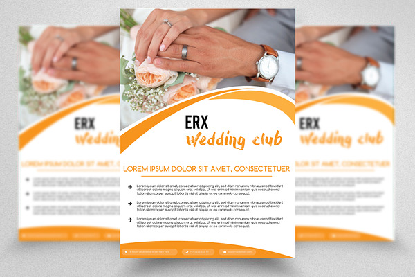 ERX Wedding Flyer