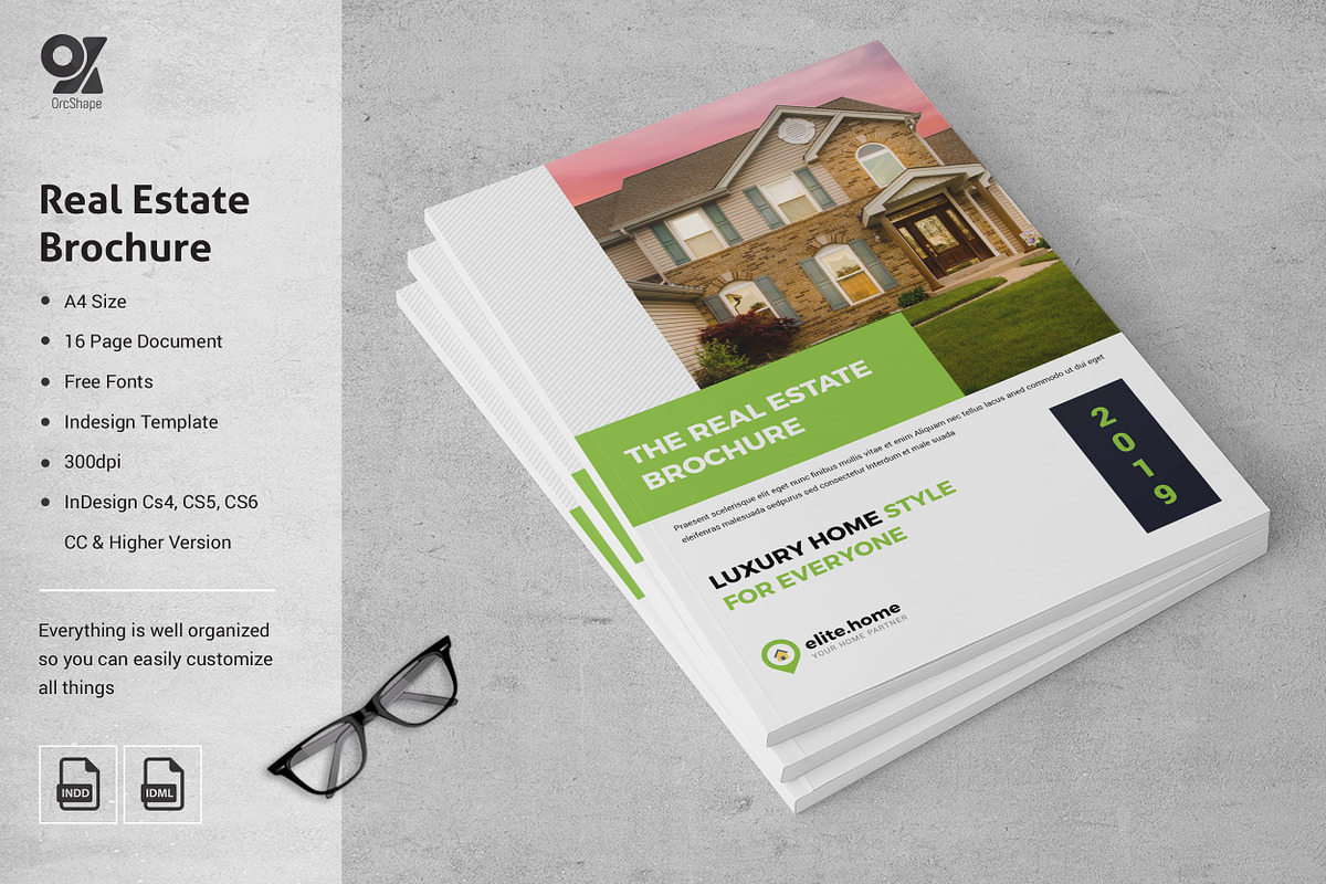 Real Estate Brochure in Brochure Templates - product preview 8