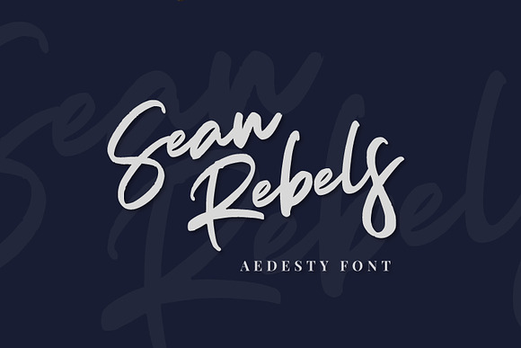 Aedesty // Handwritten Font in Script Fonts - product preview 7