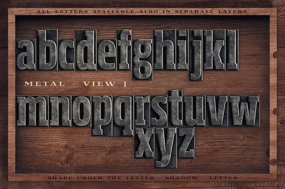 Vintage Letterpress Toolkit in Graphics - product preview 10