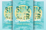 Summer Flyer Invitation Template