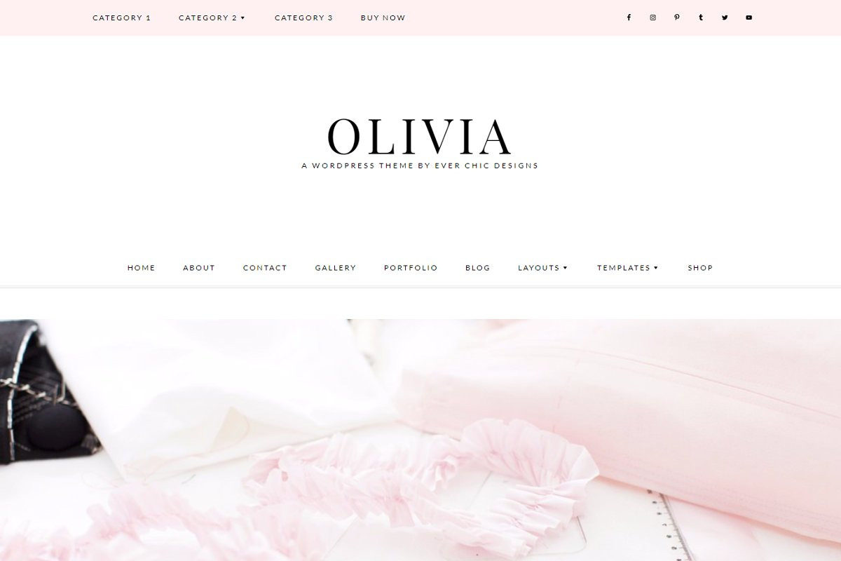 Olivia Feminine Wordpress Blog Theme in WordPress Blog Themes - product preview 8