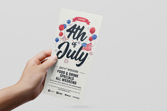 4th of July Flyer Templates in Flyer Templates - product preview 6