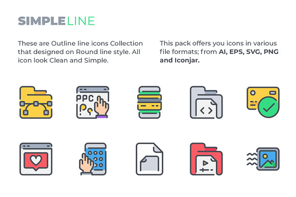 750 Simple Line Icon x2 in Technology Icons - product preview 7