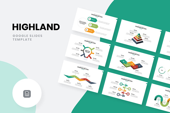 Highland Marketing Google Slides in Google Slides Templates - product preview 18