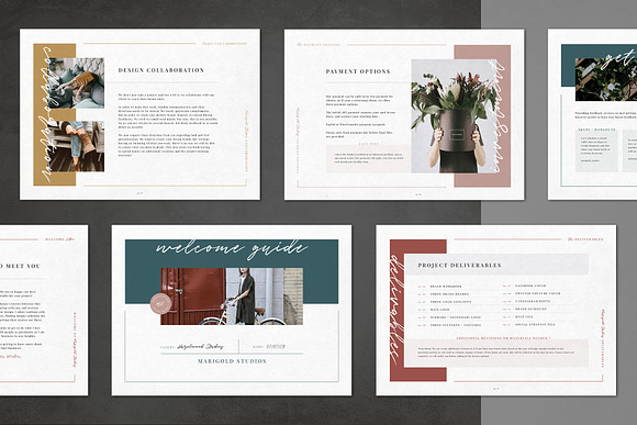 HAZELWOOD | Welcome Guide in Keynote Templates - product preview 3