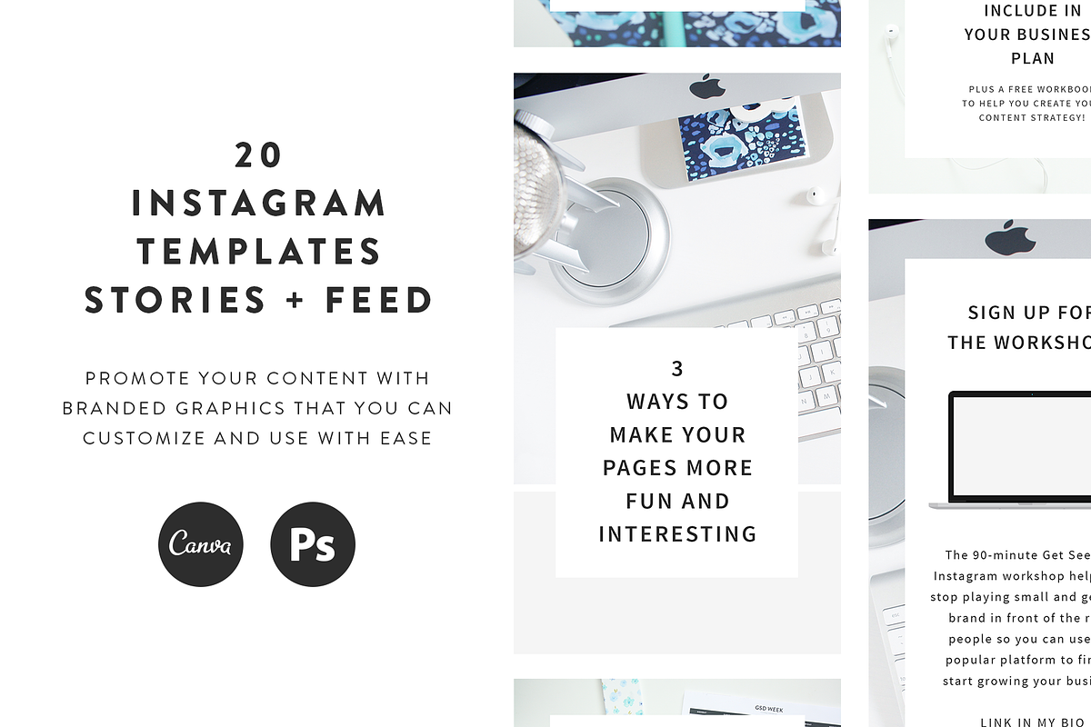 Olivia Instagram Templates in Instagram Templates - product preview 8