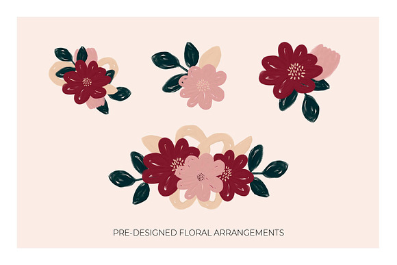 Organic Floral Seamless Pattern in Patterns - product preview 5
