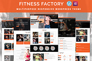 Fitness Factory - WordPress Theme