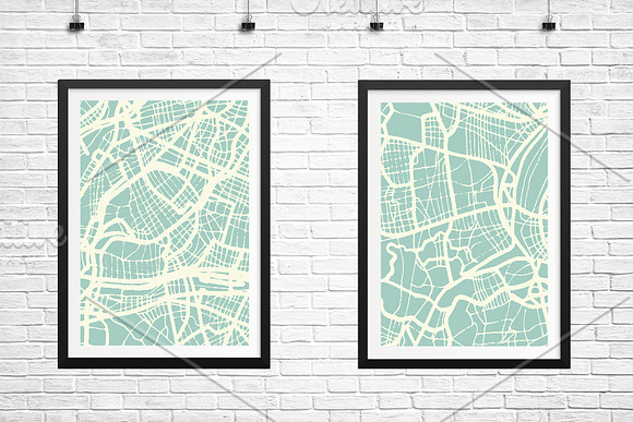Aix-en-Provence France City Map in Illustrations - product preview 4