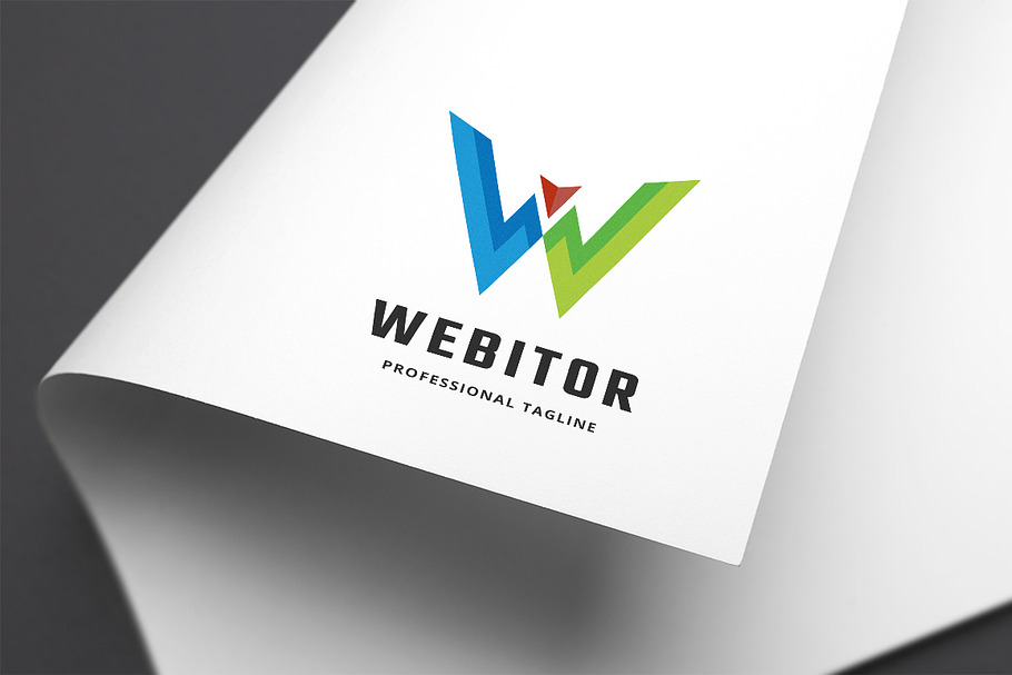 Webitor Letter W Logo
