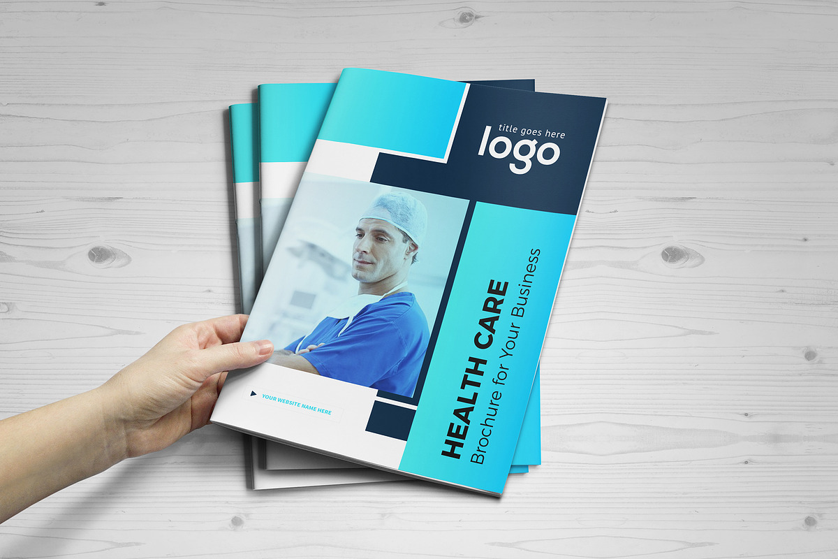 Medical/Hospital Brochure - 16 pages in Brochure Templates - product preview 8