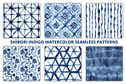 Shibori Seamless Patterns
