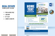 Real Estate Home Flyer Template