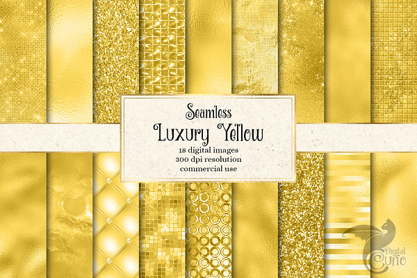 Luxury Yellow Textures