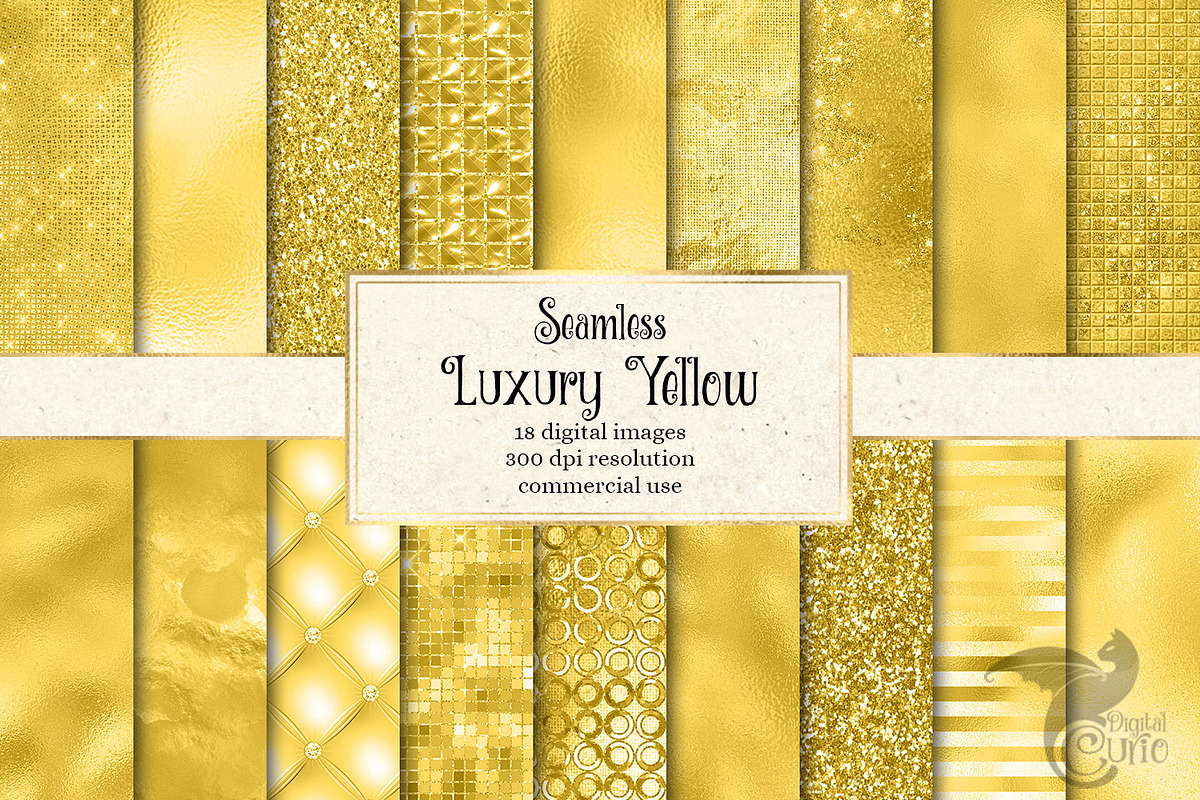 Luxury Yellow Textures in Textures - product preview 8
