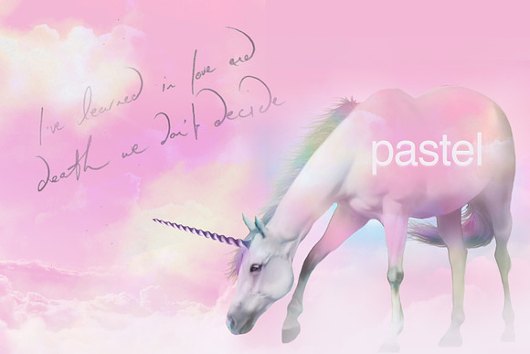 Pastel Watercolor Cloud backgrounds in Textures - product preview 4