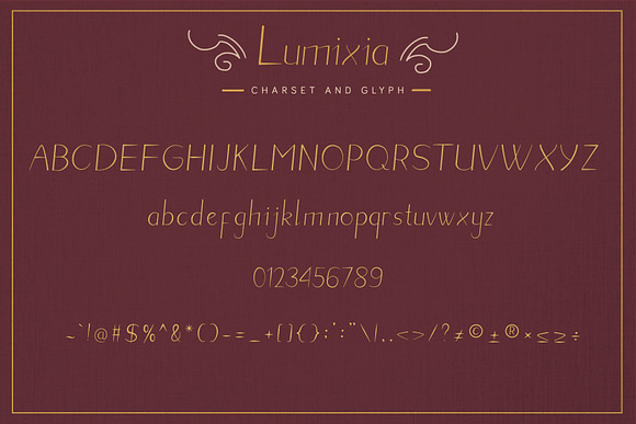 Lumixia - Great Sans Serif in Sans-Serif Fonts - product preview 4