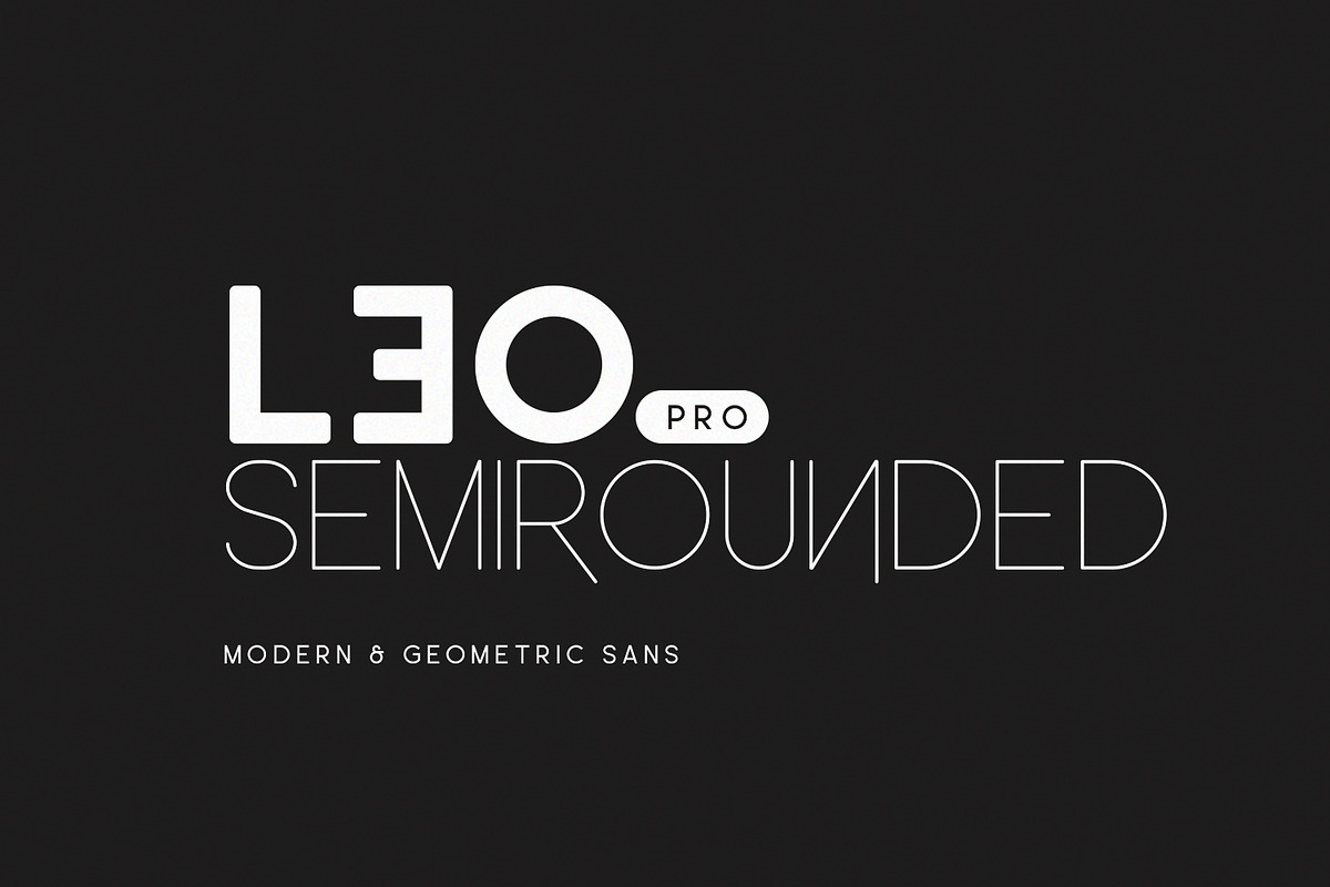 Leo SemiRounded in Sans-Serif Fonts - product preview 8