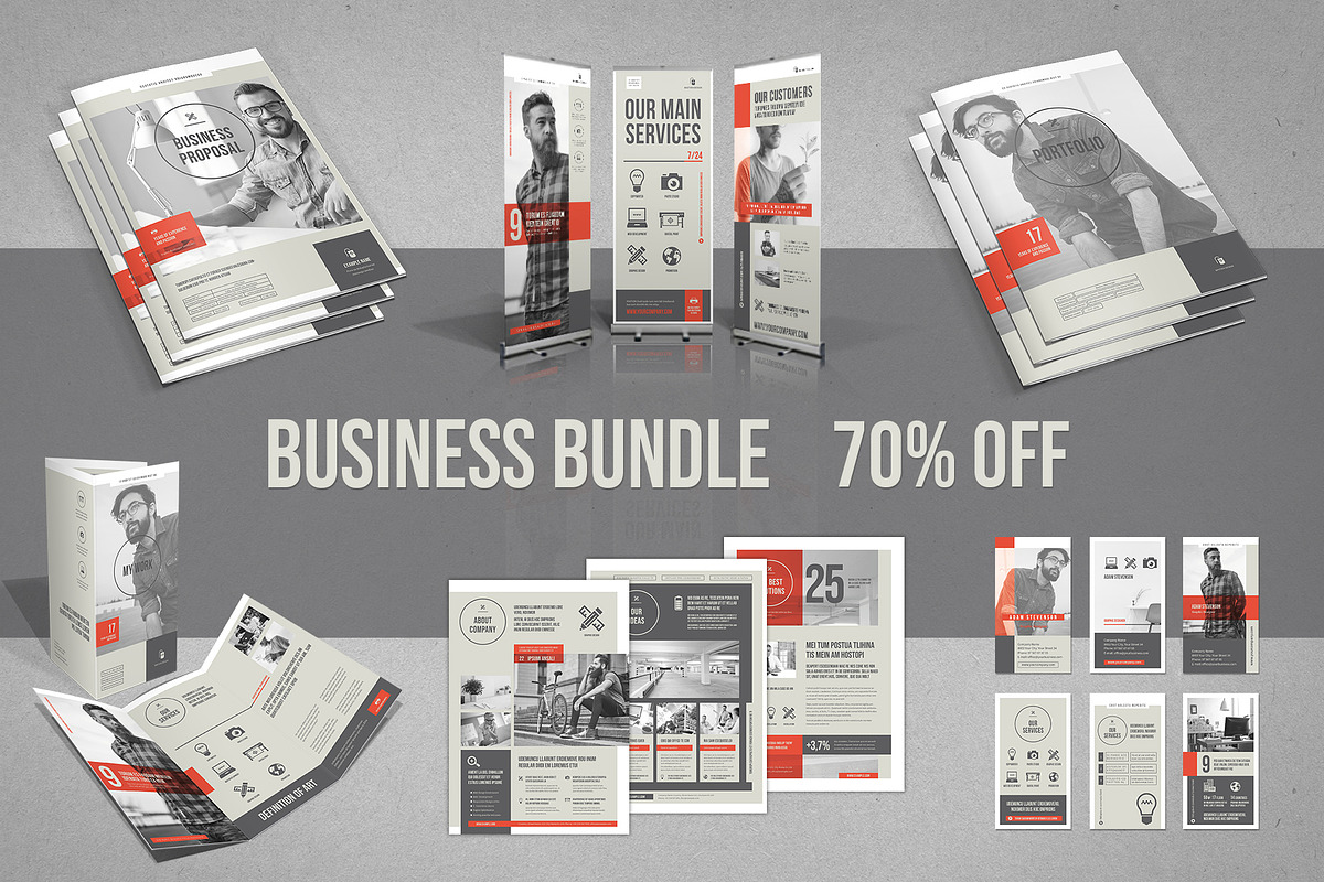 Business Bundle in Brochure Templates - product preview 8