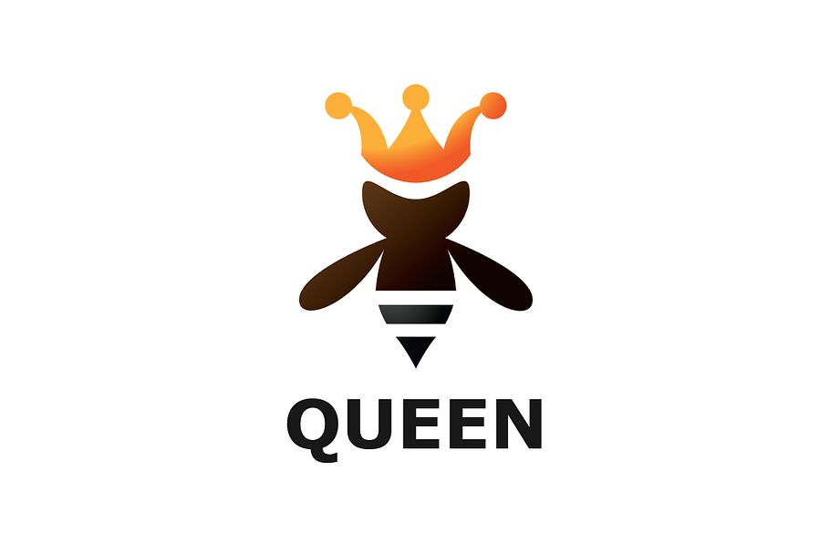 Queen Bee Logo Template in Logo Templates - product preview 8