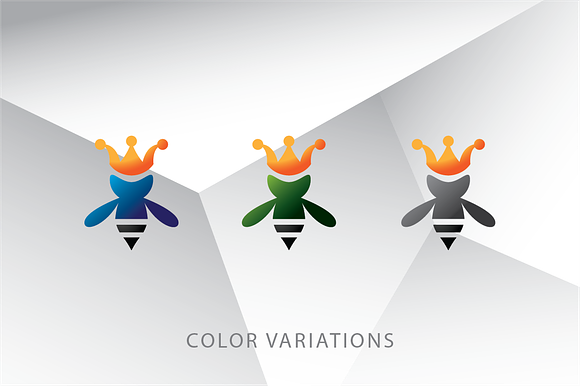 Queen Bee Logo Template in Logo Templates - product preview 1