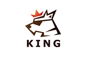 Dog King Logo Template