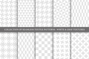 Geometric seamless textile patterns