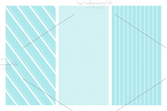 Delicate seamless striped patterns in Patterns - product preview 8