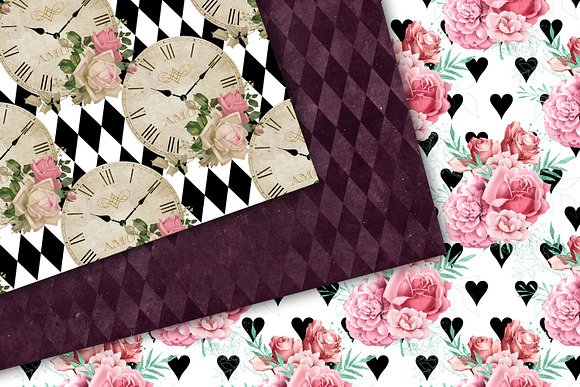 Blush Alice in Wonderland Patterns in Patterns - product preview 4